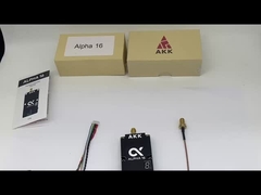 AKK Alpha16 ওয়্যারলেস ভিডিও ট্রান্সমিটার 5.8G 16W FPV VTX 96CH RC ড্রোন ইমেজ ট্রান্সমিশনের জন্য