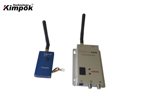 2.4Ghz ভিডিও ট্রান্সমিটার এবং রিসিভার, 1W ওয়্যারলেস AV প্রেরক