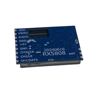 5.8G FPV ভিডিও রিসিভার RX5808 96CH ড্রোন VRX লং রেঞ্জ ভিডিও ট্রান্সমিশন