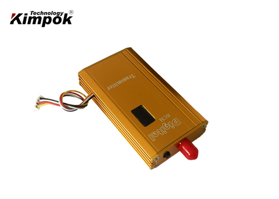 Professional Security Analog Video Transmitter With 1500mW , 2KM Transmit Distance