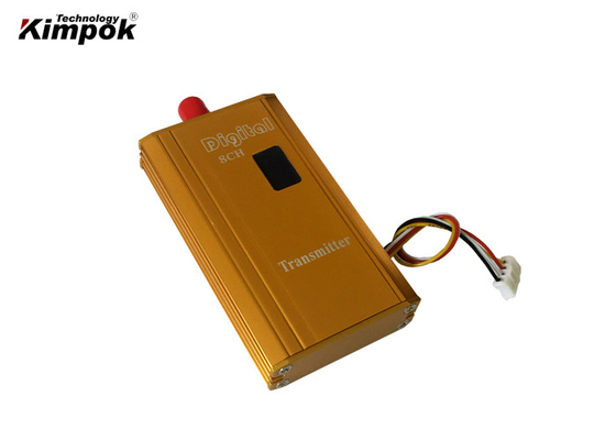 1500Mhz কাস্টমাইজড ড্রোন FPV ওয়্যারলেস ভিডিও ট্রান্সমিটার 8 চ্যানেল সহ