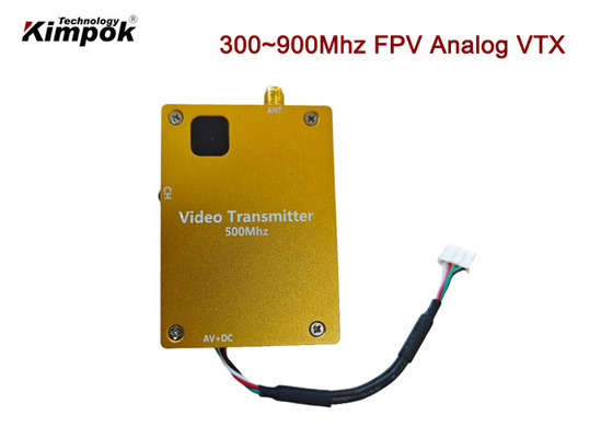 900Mhz ইউএভি ভিডিও ট্রান্সমিটার এফএম মডুলেশন 8 চ্যানেল ওয়্যারলেস স্থিতিশীল ট্রান্সমিশন