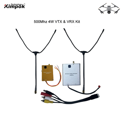 500Mhz 4W FPV এইচডি ডিজিটাল ভিটিএক্স ভিডিও লিংক 40km আল্ট্রা লং রেঞ্জ
