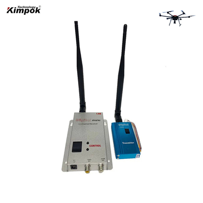 1.5G 1.5W ভিডিও রিসিভার এনালগ সিগন্যাল ওয়্যারলেস ট্রান্সমিটার এবং রিসিভার ভিআরএক্স এফপিভি ড্রোনগুলির জন্য