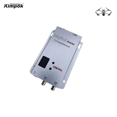 1.5Ghz 5W মিনি লং রেঞ্জ fpv vtx ভিডিও ট্রান্সমিটার এবং রিসিভার 5W ওয়্যারলেস এভি ট্রান্সমিটার ড্রোনের জন্য