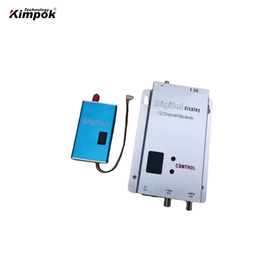 1.5Ghz 5W মিনি লং রেঞ্জ fpv vtx ভিডিও ট্রান্সমিটার এবং রিসিভার 5W ওয়্যারলেস এভি ট্রান্সমিটার ড্রোনের জন্য