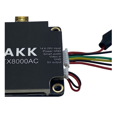 AKK 8W 5.8G আল্ট্রা ভিডিও ট্রান্সমিশন 5.8GHz ড্রোন ভিডিও ট্রান্সমিটার 8W VTX 96CH