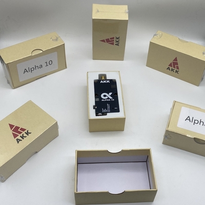 AKK 5.8G 10W VTX Alpha10 ভিডিও ট্রান্সমিটার 80 চ্যানেলের ড্রোন আরসি অ্যাক্সেসরিজের সাথে স্মার্ট অডিও সমর্থন করে