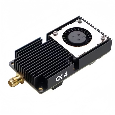 ড্রোন ভিডিও ট্রান্সমিটার AKK Alpha4 VTX 5.8G FPV 4W 8CH আল্ট্রা লং রেঞ্জ ভিডিও ট্রান্সমিটার