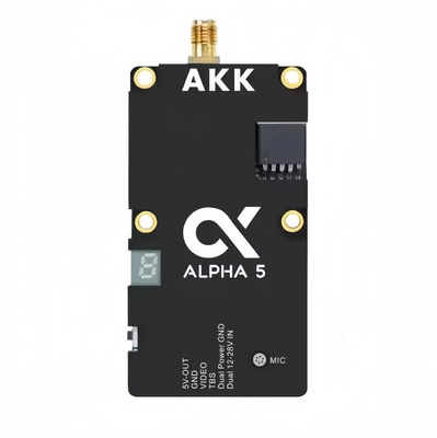 AKK Alpha5 VTX 5.8G 80CH 1w/2w/3w/4w পাওয়ার সুইচযোগ্য স্মার্ট অডিও আল্ট্রা লং রেঞ্জ ট্রান্সমিশন