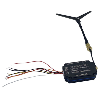 1.2G 1.3G 5W ওয়্যারলেস ভিডিও ট্রান্সমিটার 32CH FPV VTX 25mW 2000mW 5000mW ভিডিও লিংক