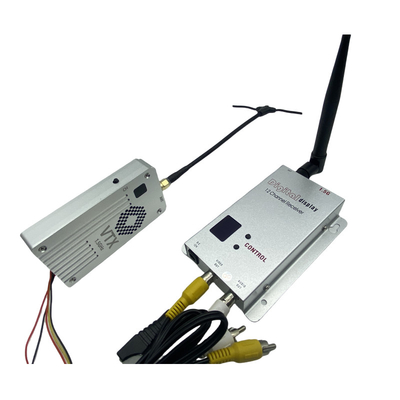 1.5G 5W FPV ওয়্যারলেস ভিডিও ট্রান্সমিটার এবং রিসিভার 20km লং রেঞ্জ ভিটিএক্স ভিআরএক্স আরসি রেসিং