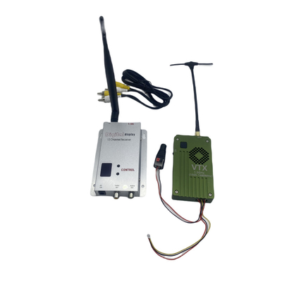 1.5GHz 8W FPV VTX VRX রেসিং ড্রোনস 1505M-1680M ওয়্যারলেস ভিডিও ট্রান্সমিটার এবং রিসিভার