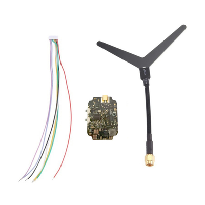 1.2Ghz 2W ওয়্যারলেস ভিডিও ট্রান্সমিটার 1.2G ড্রোন ভিটিএক্স এফপিভি ভিডিও লিঙ্ক সমর্থন আইআরসি প্রোটোকল
