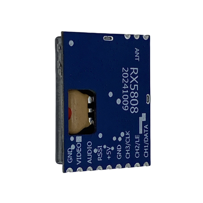 4.9G 5.8G FPV ভিডিও রিসিভার মডিউল RX5808, অডিও সহ 96 চ্যানেল ভিডিও লিঙ্ক