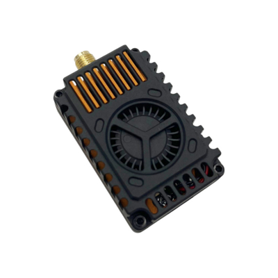 1.2GHz 4W UAV ভিডিও ট্রান্সমিটার FM মডুলেশন 9 চ্যানেল VTX ওয়্যারলেস স্থিতিশীল ট্রান্সমিশন