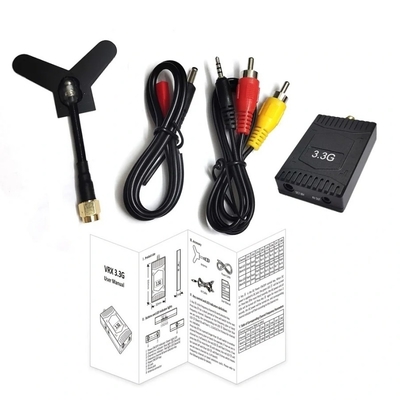 3.3Ghz VRX উচ্চ ফ্রিকোয়েন্সি এবং অডিও ক্যারিয়ার ওয়্যার সাপোর্ট জন্য এনালগ ভিডিও রিসিভার