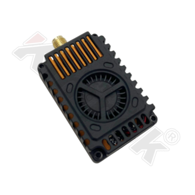 1.2GHz 4W UAV ভিডিও ট্রান্সমিটার FM মডুলেশন 9 চ্যানেল VTX ওয়্যারলেস স্থিতিশীল ট্রান্সমিশন