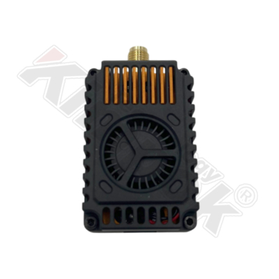 1.2GHz 4W UAV ভিডিও ট্রান্সমিটার FM মডুলেশন 9 চ্যানেল VTX ওয়্যারলেস স্থিতিশীল ট্রান্সমিশন