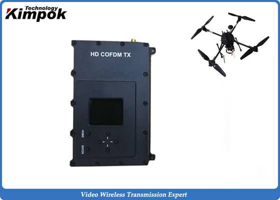 নজরদারির জন্য 300-999Mhz ড্রোন UAV ডেটা লিঙ্ক 485g লাইটওয়েট