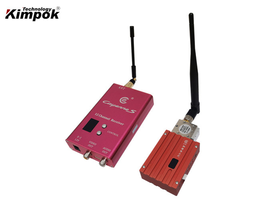 8 চ্যানেল FPV ভিডিও ট্রান্সমিটার 1200MHz / 1300MHz ড্রোন ইমেজ ট্রান্সমিশন